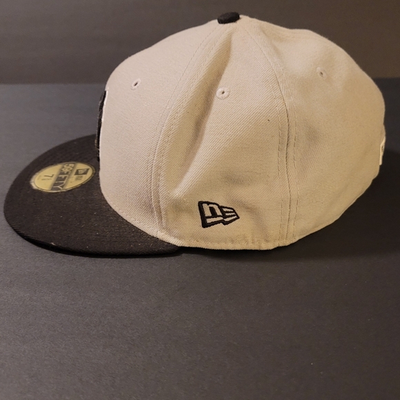 New York Yankees MLB Hat - Fitted Size 7 5/8 Cap - 59Fifty MLB Baseball Gray - Picture 10 of 10